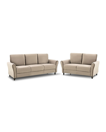 Tiendas EFE Juego de sala 3-2 home premium brenda beige oferta