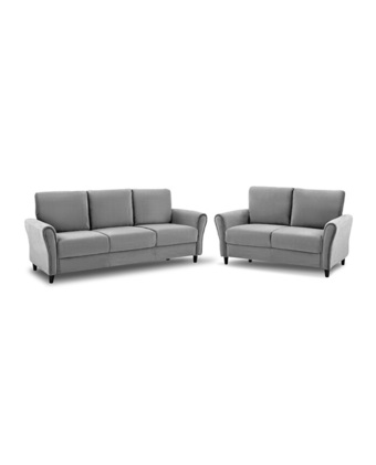 Tiendas EFE Juego de sala 3-2 home premium brenda gris oferta