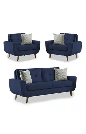 Tiendas EFE Juego de sala 2-1-1 falotih george flth048an oferta
