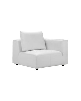 Tiendas EFE Butaca home premium cannely blanco oferta