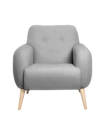 Tiendas EFE Butaca home premium flips gris oferta