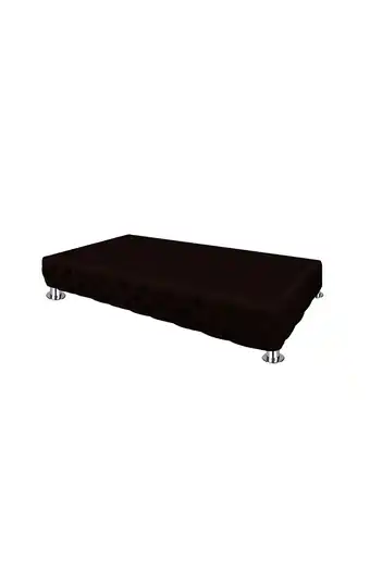 Tiendas EFE Box tarima mavisac capitoneado 1plz marrón oferta