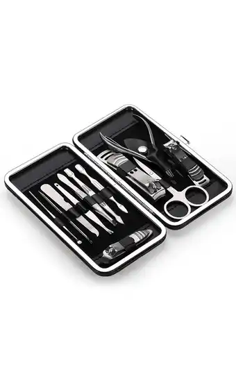 Tiendas EFE Set manicura acero 12 piezas cortaunas cafini oferta