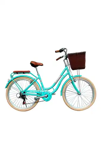 Tiendas EFE Bicicleta jeff netherlando aro 26 verde jade oferta