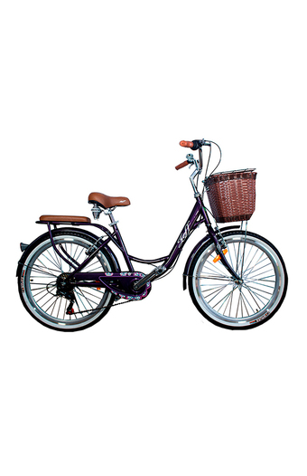 Tiendas EFE Bicicleta jeff oxf aro 24 violeta oferta