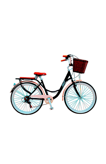 Tiendas EFE Bicicleta jeff oxf aro 26 negro y dorado oferta
