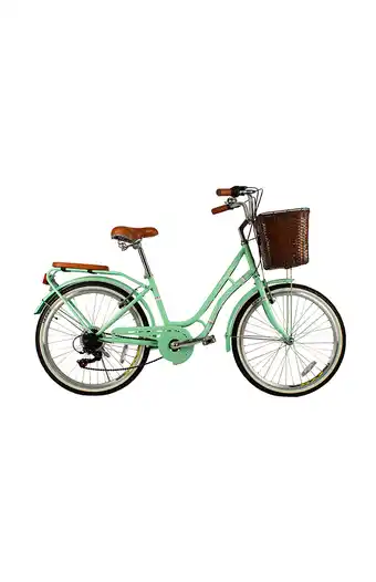 Tiendas EFE Bicicleta jeff venecia aro 24 verde claro oferta