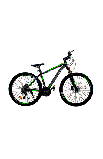 Tiendas EFE Bicicleta jeff city cobra aro 27.5 negro y verde oferta