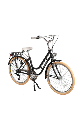 Tiendas EFE Bicicleta jeff venecia aro 26 full aluminio negro mate oferta