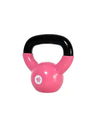 Tiendas EFE Kettlebell de vinyl muvo fck0104 4 kg - rosado oferta
