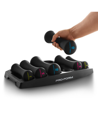 Tiendas EFE Set de mancuernas proform 3lb 5lb y 8lb oferta