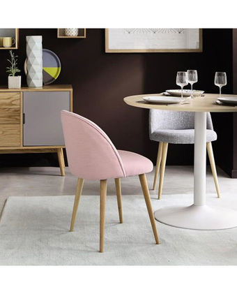 Tiendas EFE Silla home premium mery vintage rosa oferta
