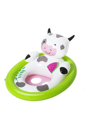 Tiendas EFE Flotador asiento bebé bestway animal 81cm verde oferta