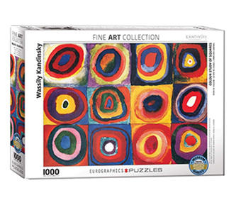 Tiendas EFE Rompecabezas de 1000pzs eurographcis kandinsky study squares oferta
