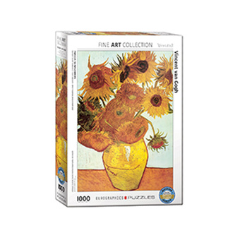 Tiendas EFE Rompecabezas de 1000pzs eurographcis van gogh sunflowers oferta