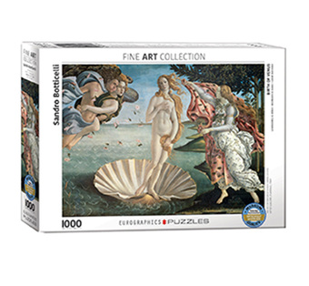 Tiendas EFE Rompecabezas de 1000pzs eurographcis botticelli birth venus oferta