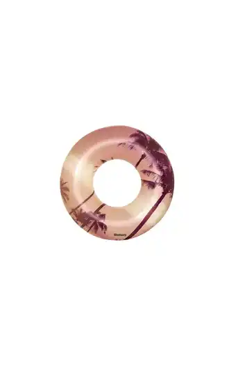 Tiendas EFE Flotador puesta de sol tropical bestway rosado oferta