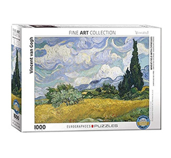 Tiendas EFE Rompecabezas de 1000pzs eurographcis van gogh cypresses oferta