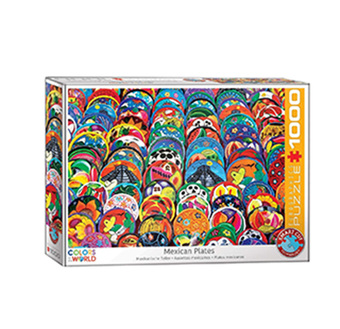 Tiendas EFE Rompecabezas de 1000pzs eurographcis mexican ceramic plates oferta
