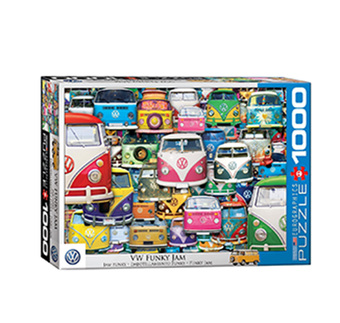 Tiendas EFE Rompecabezas de 1000pzs eurographcis vw funky jam oferta