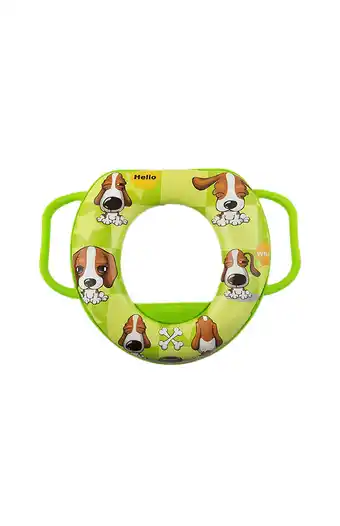 Tiendas EFE Asiento inodoro con asa baby fees perrito verde oferta