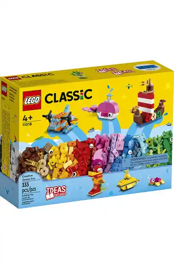 Tiendas EFE Lego 11018 diversión oceánica creativa oferta