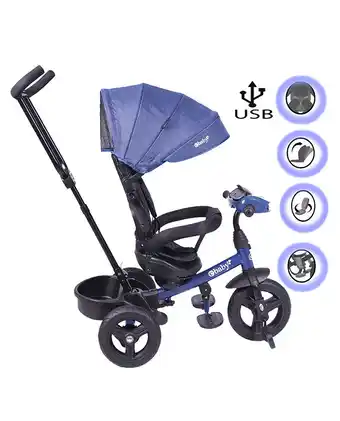 Tiendas EFE Triciclo ebaby 380-a azul oferta