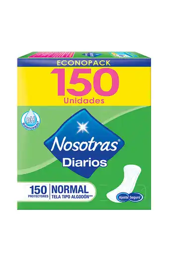 Tiendas EFE Protectores diarios 150 unidades nosotras oferta