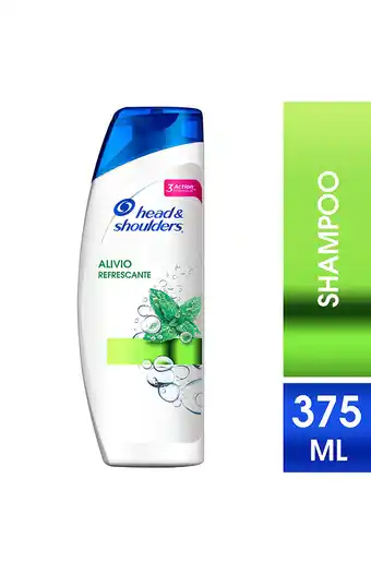 Tiendas EFE Shampoo head & shoulders 375ml alivio refrescante oferta