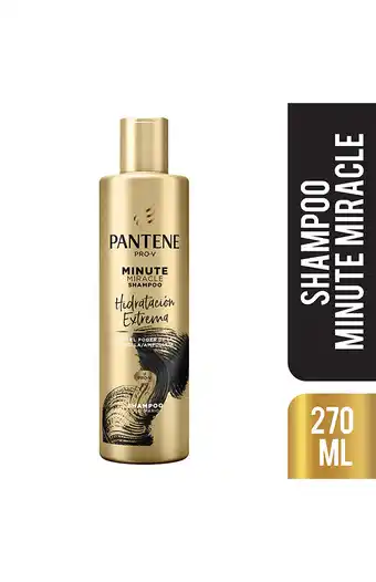 Tiendas EFE Shampoo 270ml pantene minute miracle hidratación extrema oferta