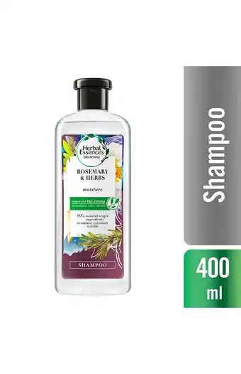 Tiendas EFE Shampoo 400ml herbal essences rosemary & herbs oferta