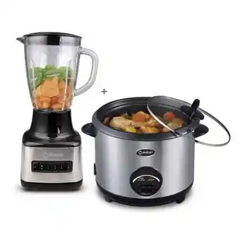 Hiraoka Licuadora miray 1.5l 500w lm-101v + olla arrocera miray om-t342 1.8l oferta