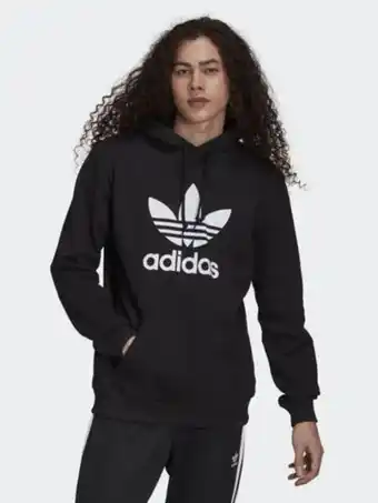 The Box Polera para hombre adidas h06667 trefoil hoody thb oferta
