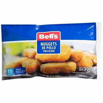 Vivanda Nuggets de pollo precocido bell's paquete 15un oferta