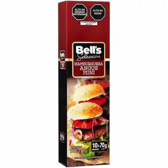 Vivanda Mini hamburguesa bell's selección angus bolsa 10un oferta