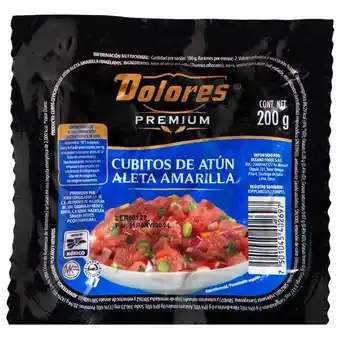 Vivanda Cubitos de atún dolores aleta amarilla bolsa 200g oferta
