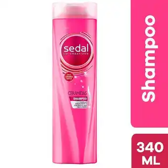 Vivanda Shampoo sedal ceramidas frasco 340ml oferta