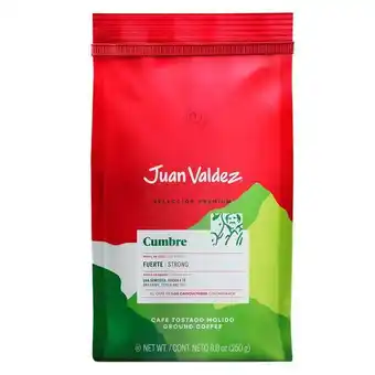 Vivanda Café molido juan valdez cumbre bolsa 250g oferta
