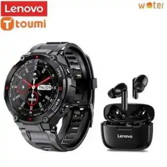 Linio Lenovo xt90 tws auriculares y toumi watc... oferta