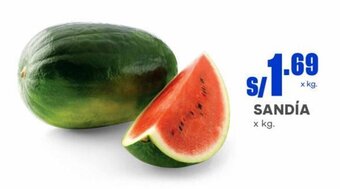 Makro Sandía x kg oferta