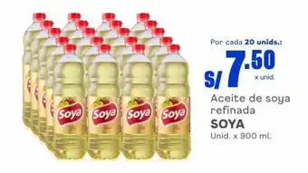 Makro Aceite de Soya Refinada SOYA unid x 900ml oferta