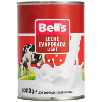 Vivanda Leche evaporada bell's light lata 410g oferta