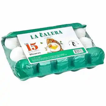 Vivanda Huevos blancos la calera paquete 15un oferta