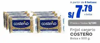 Makro Costeño Frijol Canario 500g oferta