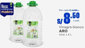 Makro Aro Vinagre Blanco 5L oferta