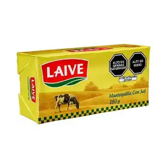 Metro Mantequilla con sal laive 180g oferta