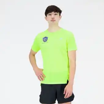 New Balance United airlines nyc half training accelerate short sleeve men oferta