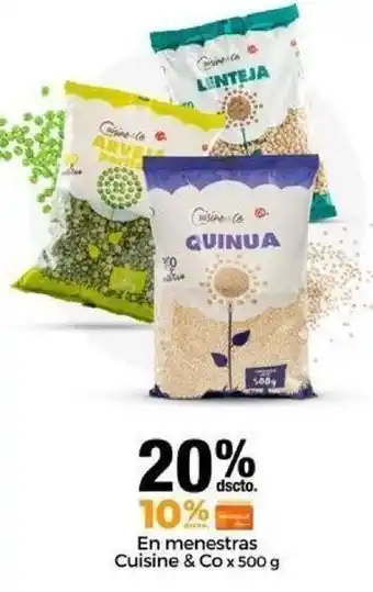 Metro En Menestras Cuisine & Co 500g oferta