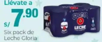 Metro Six Pack de Leche Gloria oferta