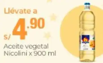 Metro Aceite Vegetal Nicolini 900ml oferta